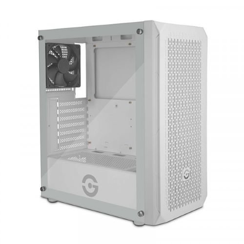 Gabinete Gamer Getttech Media Torre Blanco - Compatible ATX/Micro ATX/Mini ITX - Modelo GCM-ASGX1-01WH Gabinete Gamer Getttech Media Torre Blanco - Compatible ATX/Micro ATX/Mini ITX - Modelo GCM-ASGX1-01WH