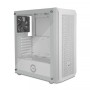 Gabinete Gamer Getttech GCM-ASGX1-01WH - Media Torre - ATX/Micro ATX/ Mini ITX - 1x Ventilador - Panel Lateral - Blanco - GCM-ASGX1-01WH