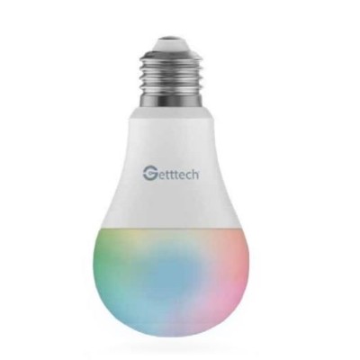 Foco Inteligente Getttech Rainbow - 12W - 1000 Lúmenes - Wi-Fi - RGB - GSR-71001