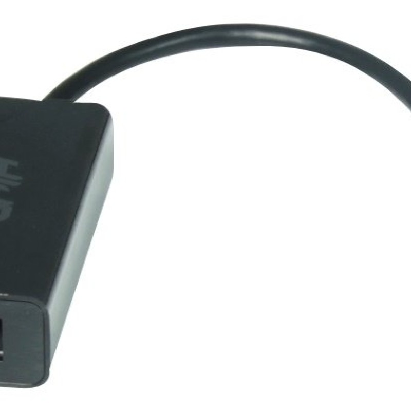 Adaptador GHIA ADAP-5 - USB 3.1 Tipo C a Ethernet - Negro - ADAP-5