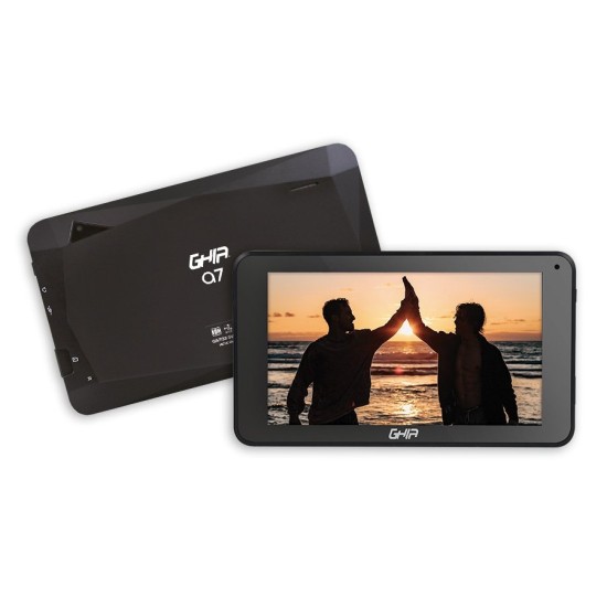 Tablet GHIA A7 - 7" - Quad-Core - 2GB - 32GB - Cámaras 0.3MP/2MP - Android - Negro - GA7133N3