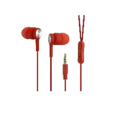 Auriculares GHIA COMET2 - Alámbrico - 3.5 mm - Micrófono - Rojo - GAC-171 Auriculares GHIA COMET2 - Alámbrico - 3.5 mm - Micrófono - Rojo - GAC-171