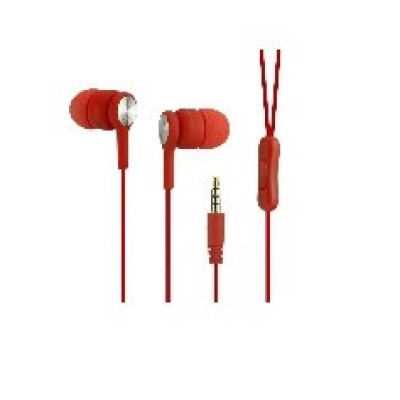 Auriculares GHIA COMET2 - Alámbrico - 3.5 mm - Micrófono - Rojo - GAC-171