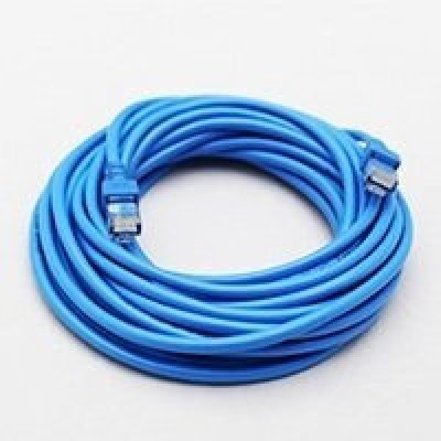 Cable de Red GHIA GCB-017 - Cat5e - RJ-45 - 7,5M - Azul - GCB-017