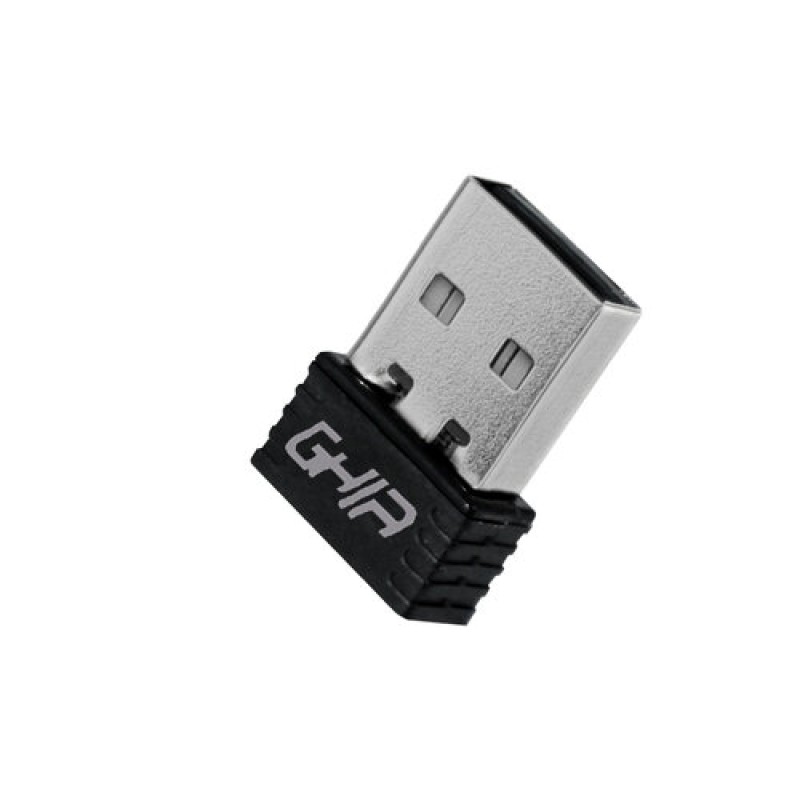 Adaptador de Red GHIA GNW-U1 - 150Mbps - 2.4 GHz - USB - GNW-U1