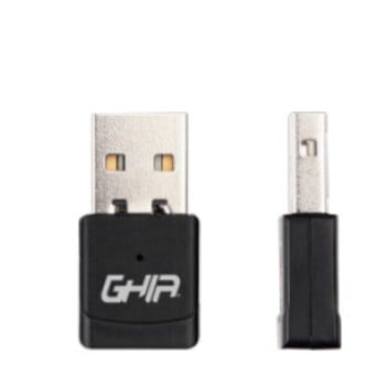 Adaptador Inalámbrico GHIA GNW-U5 - 600 Mbps - Banda Dual - USB 2.0 - GNW-U5 Adaptador Inalámbrico GHIA GNW-U5 - 600 Mbps - Banda Dual - USB 2.0 - GNW-U5