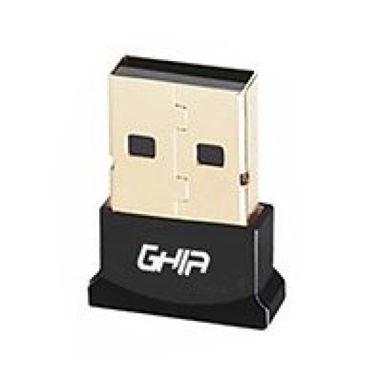 Adaptador GHIA GNW-U7 - Bluetooth 5.0 - USB 2.0 - GNW-U7