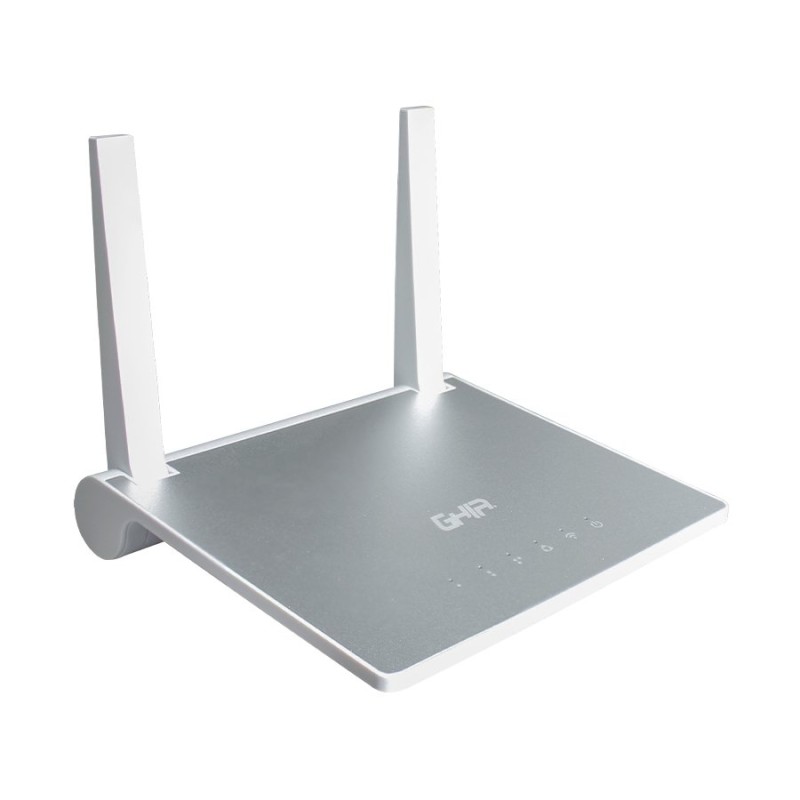 Router GHIA GNW-W1 - 2.4 GHz - 300 Mbit/s - 3x RJ-45 - 2 Antenas - GNW-W1