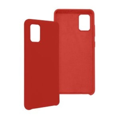 Funda GHIA SAM-A51S-S1-R - Silicón - Rojo - Para Samsung A51s - SAM-A51S-S1-R