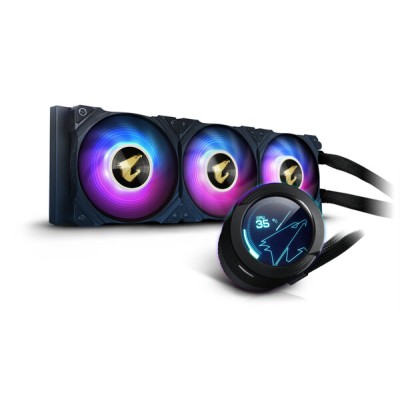 Enfriamiento Líquido Gigabyte AORUS WATERFORCE X 360 - 3 Ventiladores - 800 a 2500 RPM - RGB - GP-AORUS WATERFORCE X 360