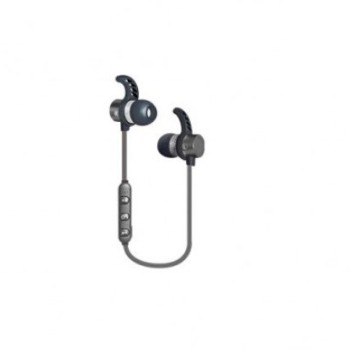 Auriculares Ginga Ginga Chrome - Bluetooth - 3.5mm - Gris - GI18AUD01BT-GR