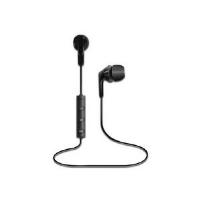 Auriculares Ginga GIAUDBT01 - Inalámbrico - Bluetooth - Negro - GIAUDBT01