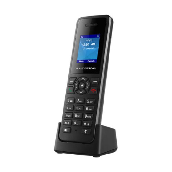 Teléfono Inalámbrico Grandstream - Audio HD - Micrófono Full Dúplex - Pantalla 1.8" - Negro - DP720
