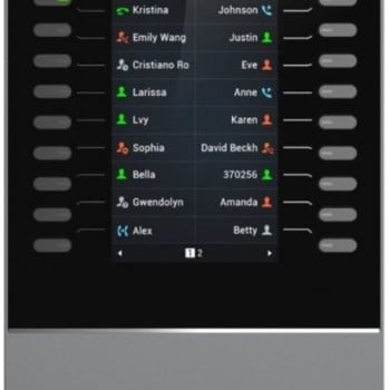 Módulo de Extensión Grandstream Networks GBX20 - 4.3" - Hasta 40 Líneas - para GXV3350/GRP2615 - GBX20