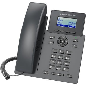 Teléfono IP Grandstream GRP2601 Negro - 1 Línea SIP con Pantalla LCD