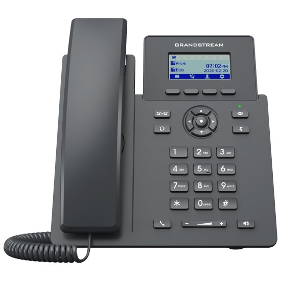 Teléfono IP Grandstream GRP2601P - 2 Líneas - 2 SIP - PoE - GRP2601P