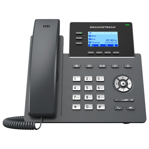 Teléfono IP Grandstream GRP2603P - 3 Líneas - 2 Puertos Gigabit con PoE