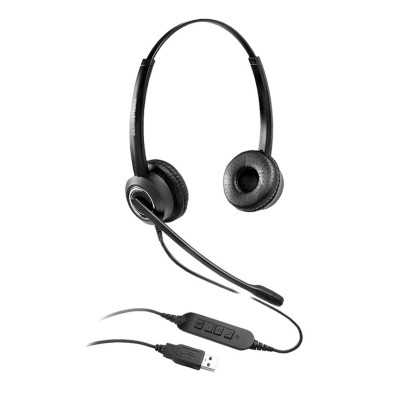 Diadema Grandstream Networks GUV3000 - Alámbrico - Micrófono - USB - GUV3000