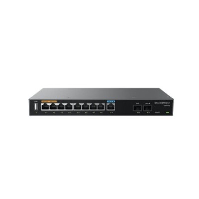 Router Grandstream Networks GWN7003 - 2200Mbps - 9 Puertos RJ-45 - 2 Puertos SFP - GWN7003