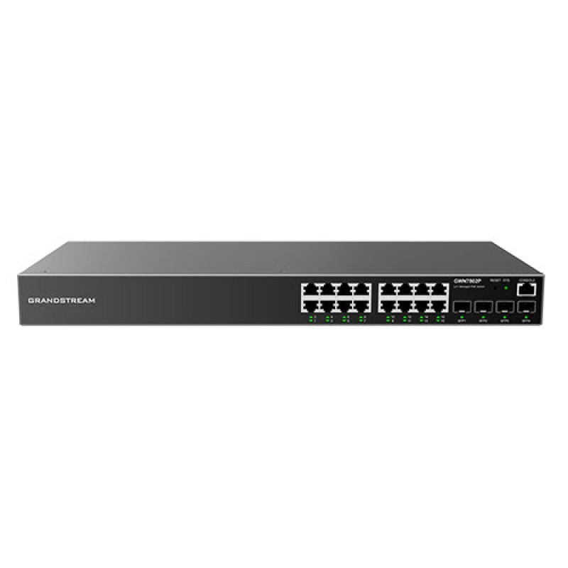 Switch Grandstream Networks GWN7802 - 16 Puertos - Gigabit - 4 SFP - Gestionado - GWN7802