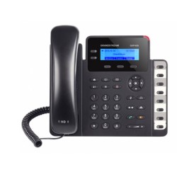 Teléfono IP Grandstream GXP1628 - 2 Líneas - Negro - Pantalla LCD - Escritorio/Pared