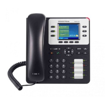 Teléfono IP Grandstream GXP2130 - 3 Líneas - 3 SIP - Negro - GXP2130