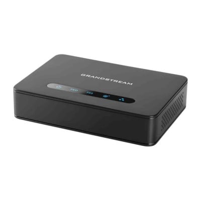 Adaptador Grandstream HT813 - 1 Puerto FXS - 1 Puerto FXO - 2 Perfiles SIP - 2 Puertos RJ-45 - HT813