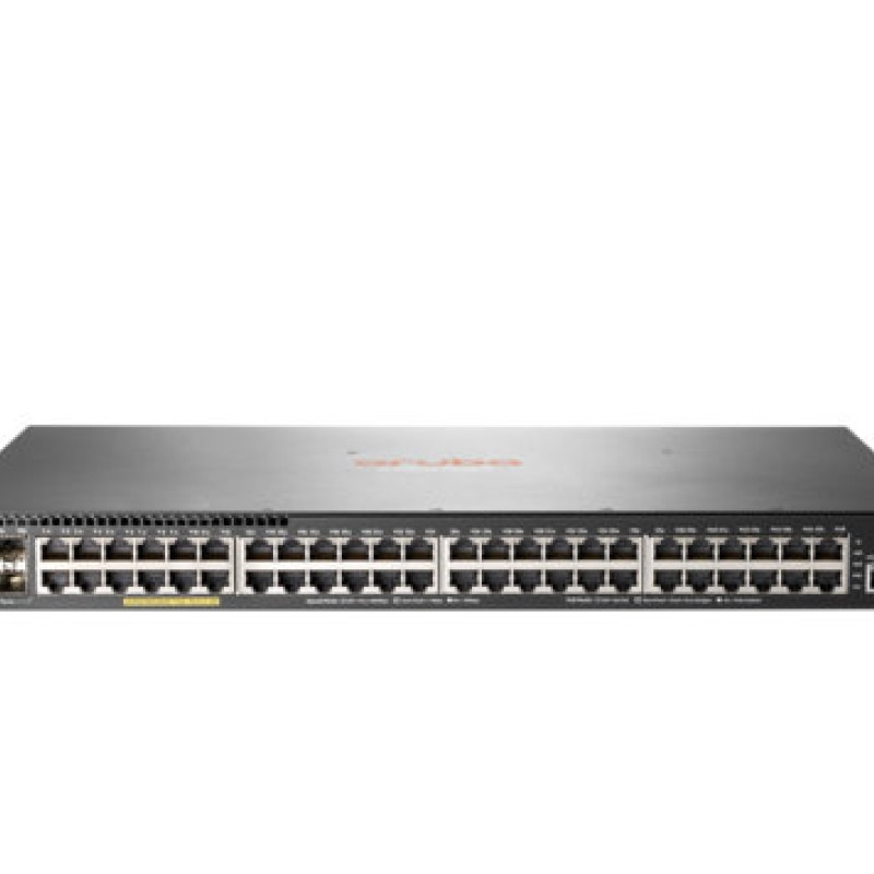 Switch Aruba 2930F - 48 Puertos - Gigabit - PoE - 4 SFP+ - Gestionado - JL256A