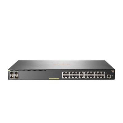 Switch Aruba 2930F - 24 Puertos - Gigabit - PoE - 4 SFP - Gestionado - JL261A