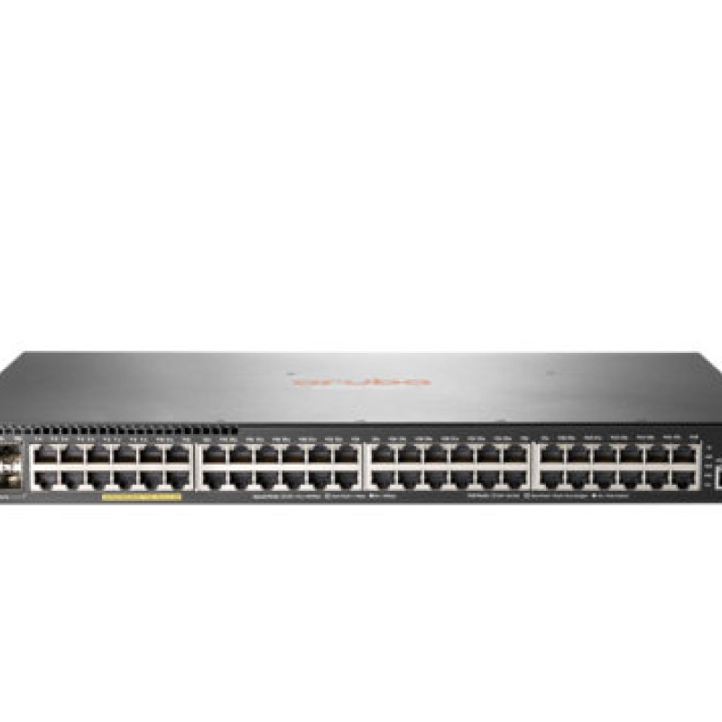 Switch Aruba 2930F - 48 Puertos - Gigabit - PoE - 4 SFP - Gestionado - JL262A