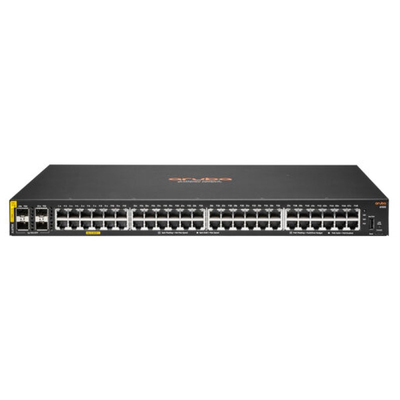 Switch Aruba CX 6100 - 48 Puertos - Gigabit - PoE - 4 SFP - Gestionado - JL675A