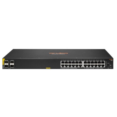 Switch Aruba 6100 - 24 Puertos - Gigabit - PoE - 4 SFP - Gestionado - JL677A