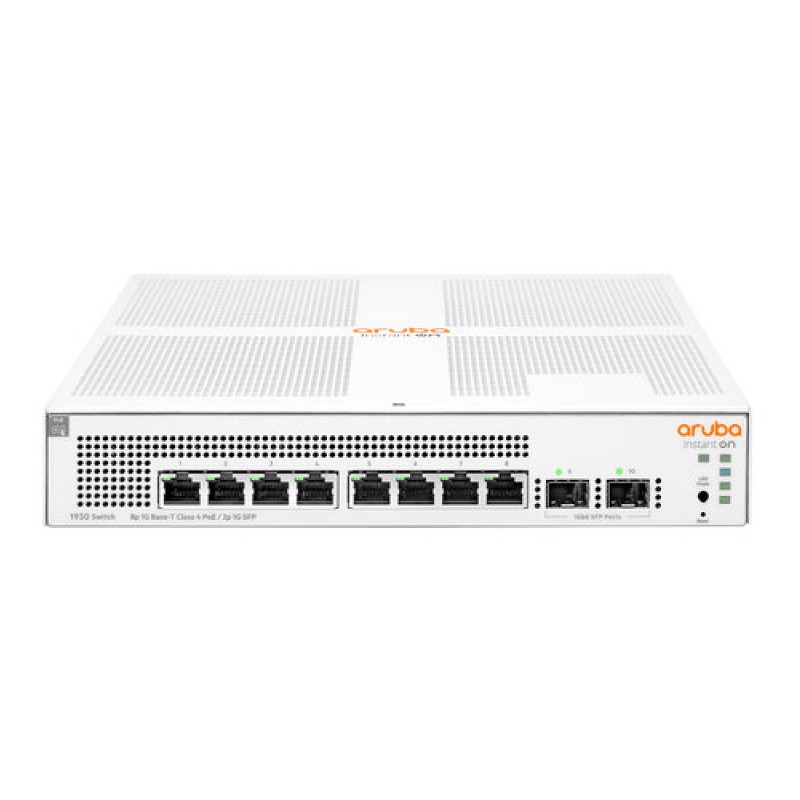 Switch Aruba Instant On 1930 - 8 Puertos - Gigabit - 2 SFP - Gestionado - JL681A