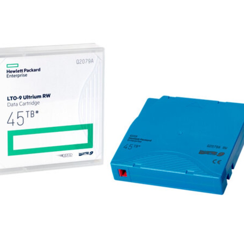 Cartucho de Datos HPE LTO-9 Ultrium - 45TB - Q2079A