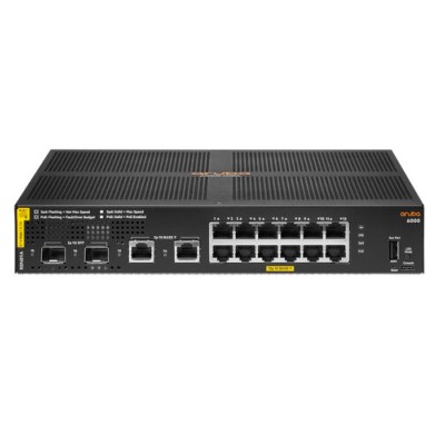 Switch Aruba 6000 - 12 Puertos - Gigabit - PoE - 2 SFP - Gestionado - R8N89A