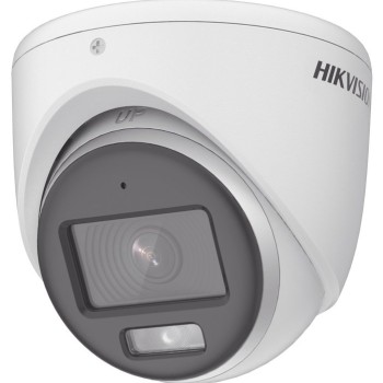 Cámara de Seguridad CCTV Hikvision 5MP Domo Exterior con Visión Nocturna 20M Modelo DS-2CE70KF0T-MFS