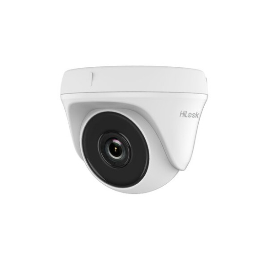 Cámara de Seguridad CCTV HiLook THC-T120-M - Mini Domo - 2MP - 1080p - IR 20m - Lente 2,8mm - Angulo 103° - IP66 - THC-T120-M