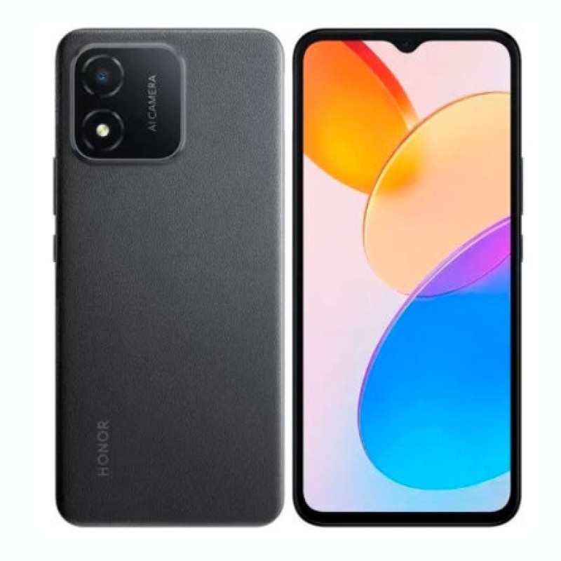 Smartphone HONOR X5 - 6.5" - MediaTek Helio G25 - 2GB - 32GB - Cámaras 5MP/8MP - 5000mAh - Android 12 Go Edition - Negro - HONOR-X5-NEGRO