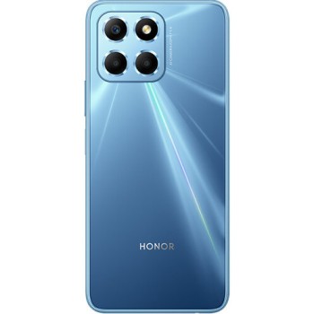 Smartphone HONOR X6 - 6.5" - MediaTek Helio G25 - 4GB - 64GB - Cámara 5MP/50MP - MagicUI 6.1 (Basado en Android 12) - Azul - HONORX6-4+64-AZUL