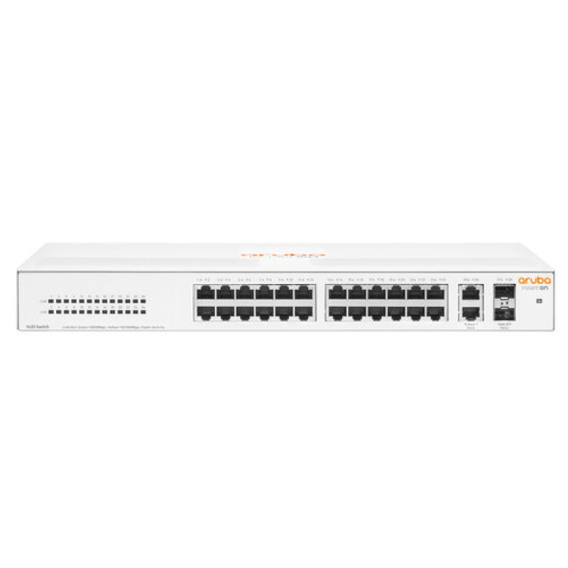 Switch Aruba Instant On 1430 26G - 26 Puertos - RJ-45 - 2 Puertos SFP - R8R50A