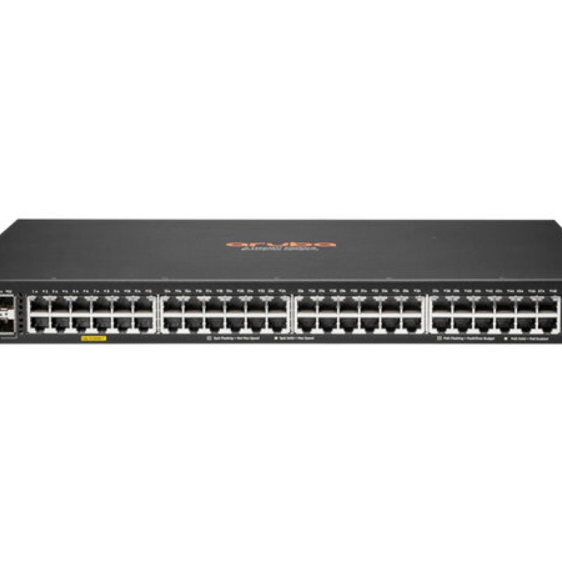 Switch Aruba 6100 - 48 Puertos - Gigabit - 4 SFP+ - Gestionado - R9Y04A