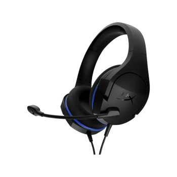 Diadema Gamer HyperX Cloud Stinger Core - Alámbrico - Micrófono - Negro con Azul - 4P5J8AA