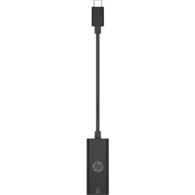 Adaptador de Red HP G2 - USB-C a RJ-45 - Negro - 4Z527AA