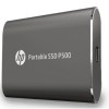 Unidad de Estado Sólido Externo HP P500 - 250GB - USB-C - Negro - 7NL52AA