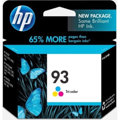 Cartucho de Tinta HP 93 - Tricolor - Original - (C9361WL) - C9361WL
