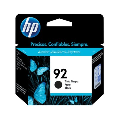 Cartucho de tinta HP 92 - Negra - Original - (C9362WL) - C9362WL