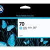 Cartucho de Tinta HP 70 - Cian Claro - Original - (C9390A) - C9390A Cartucho de Tinta HP 70 - Cian Claro - Original - (C9390A) - C9390A
