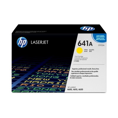 Cartucho de Tóner HP 641A - Amarillo - LaserJet - Original (C9722A) - C9722A