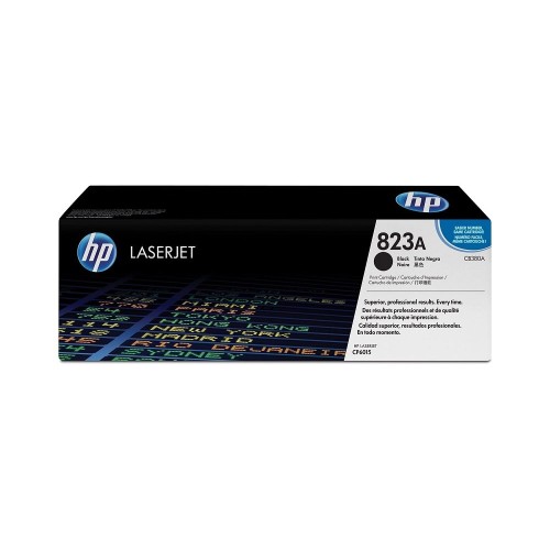 Cartucho de Tóner HP 823A Negro Original para LaserJet - Modelo CB380A