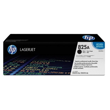 Cartucho de Tóner HP 825A Negro Original para LaserJet - Modelo CB390A